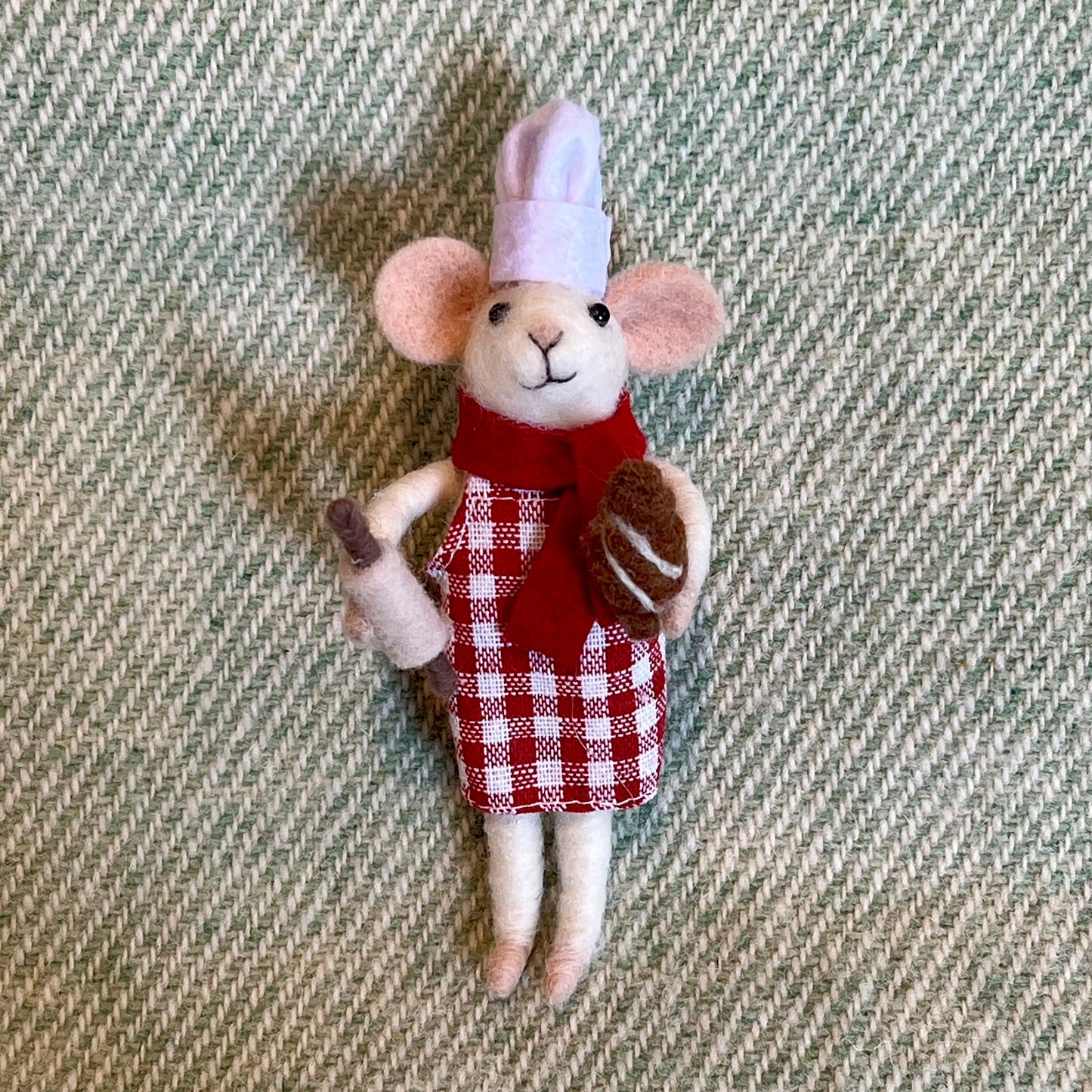 Pastry Chef Mouse Ornament