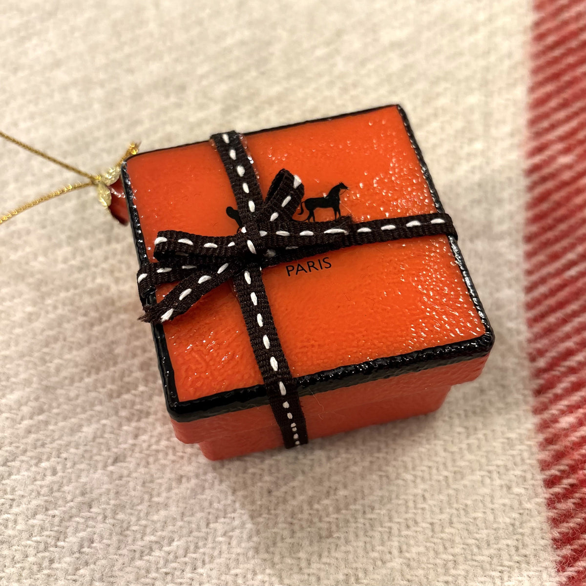 The Orange Box Ornament
