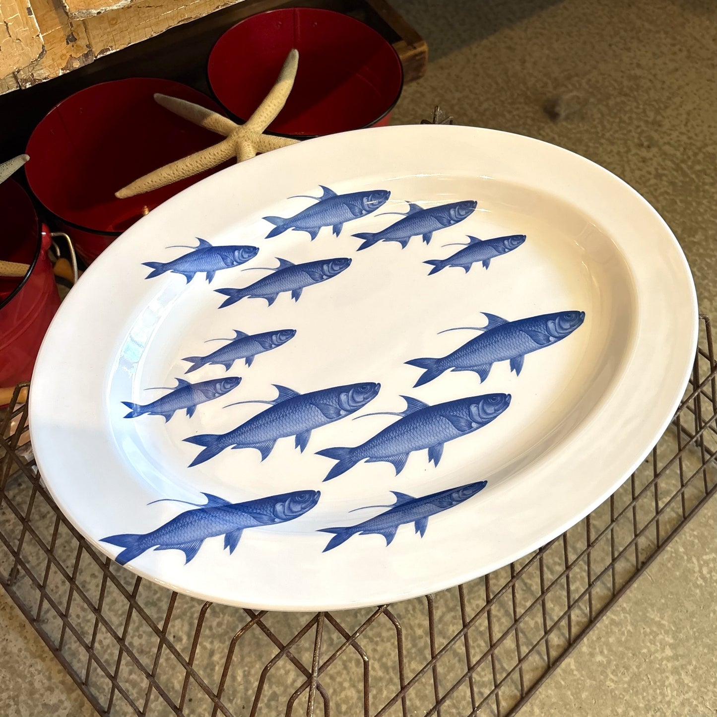 School of Fish Melamine Platter