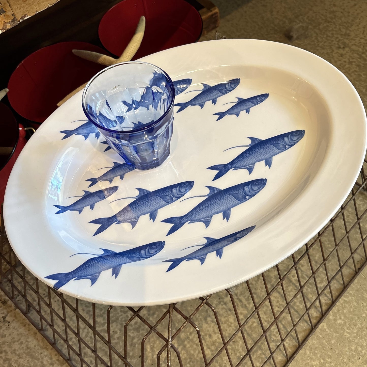 School of Fish Melamine Platter