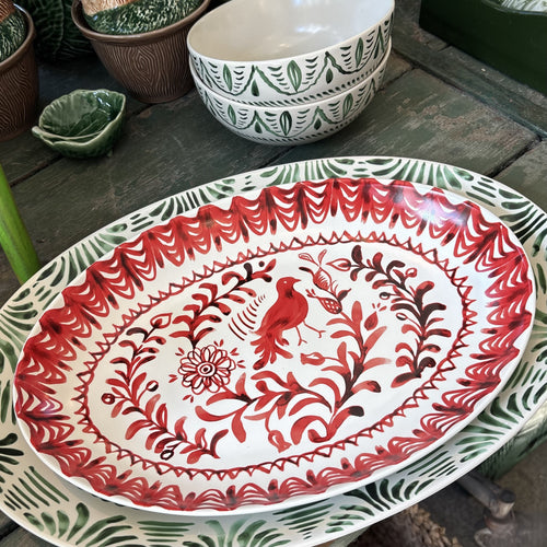 Sicily Red Platter