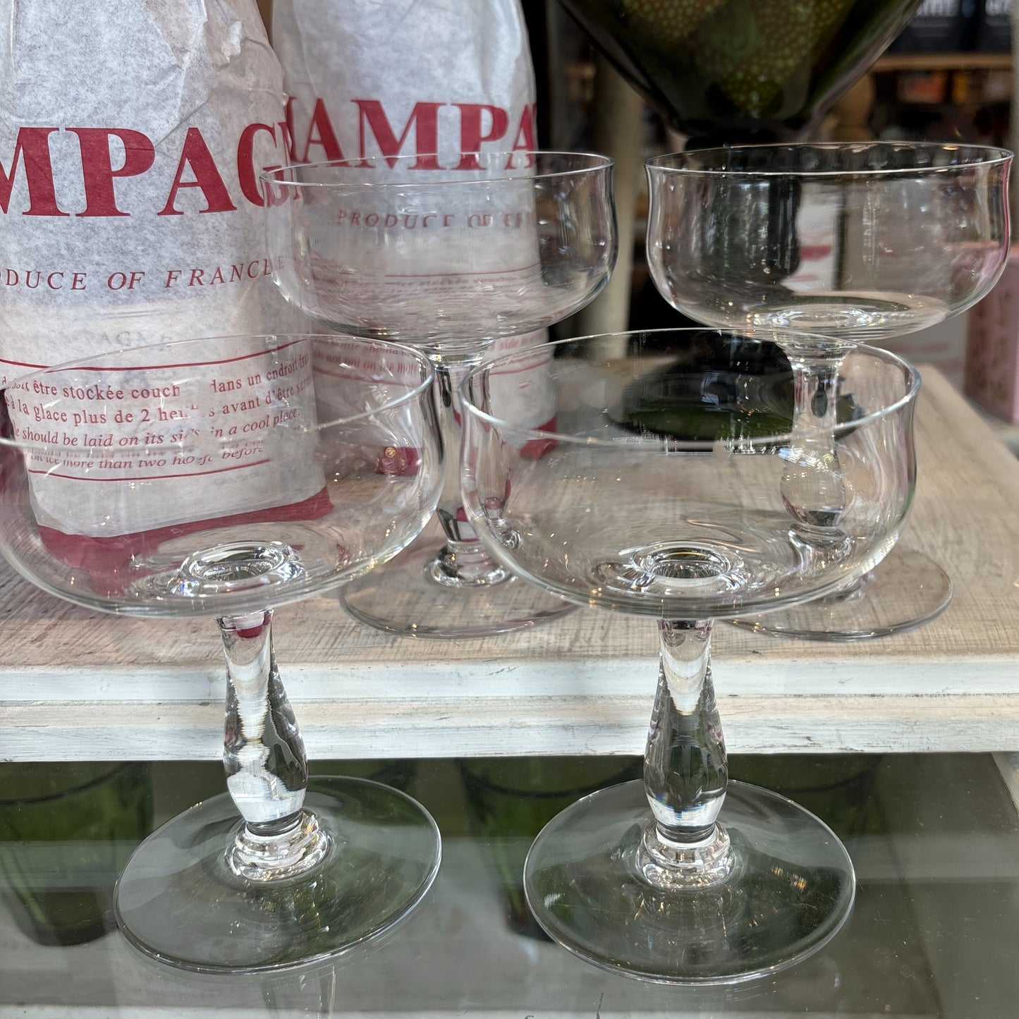 Vintage Baccarat Longchamps Coupe