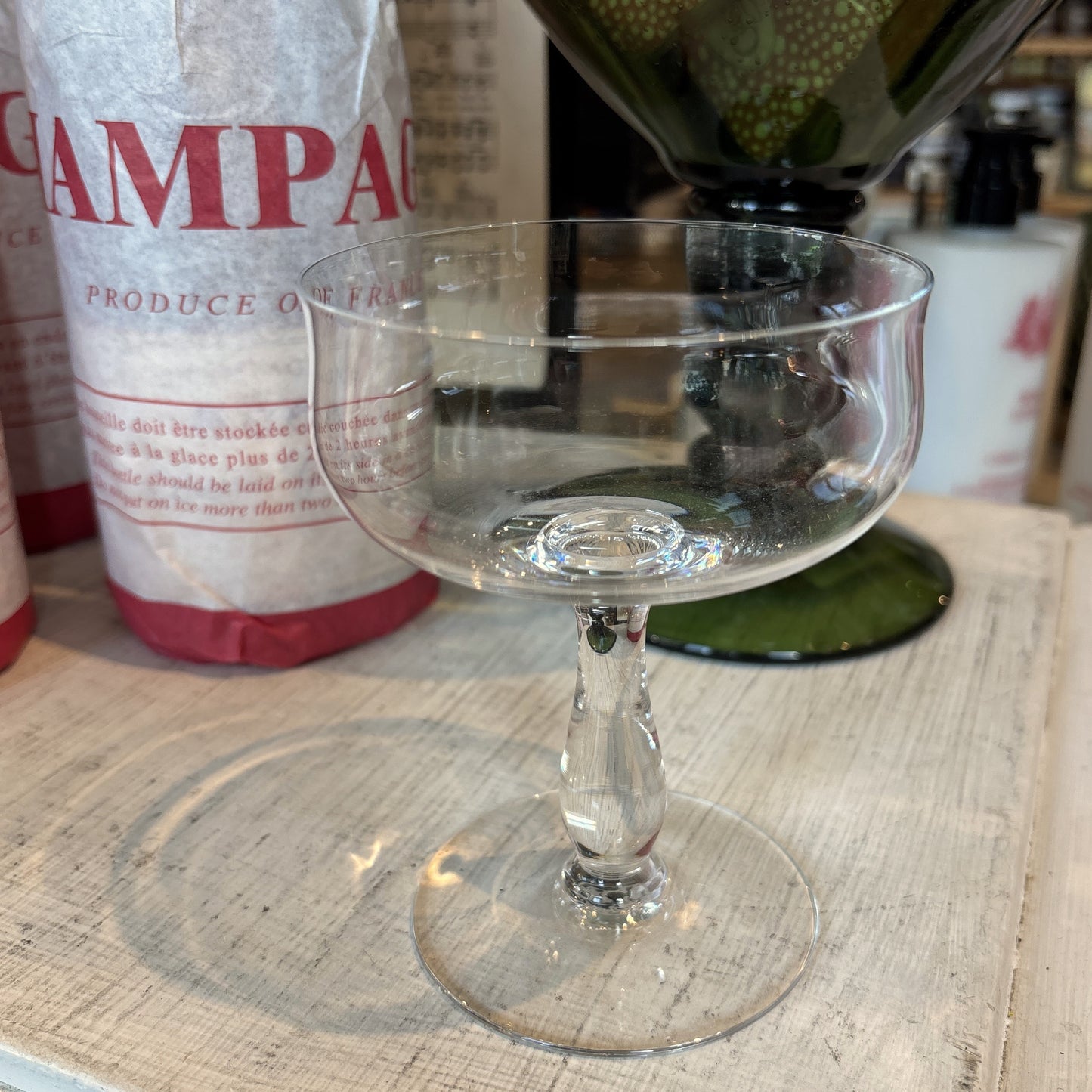 Vintage Baccarat Longchamps Coupe