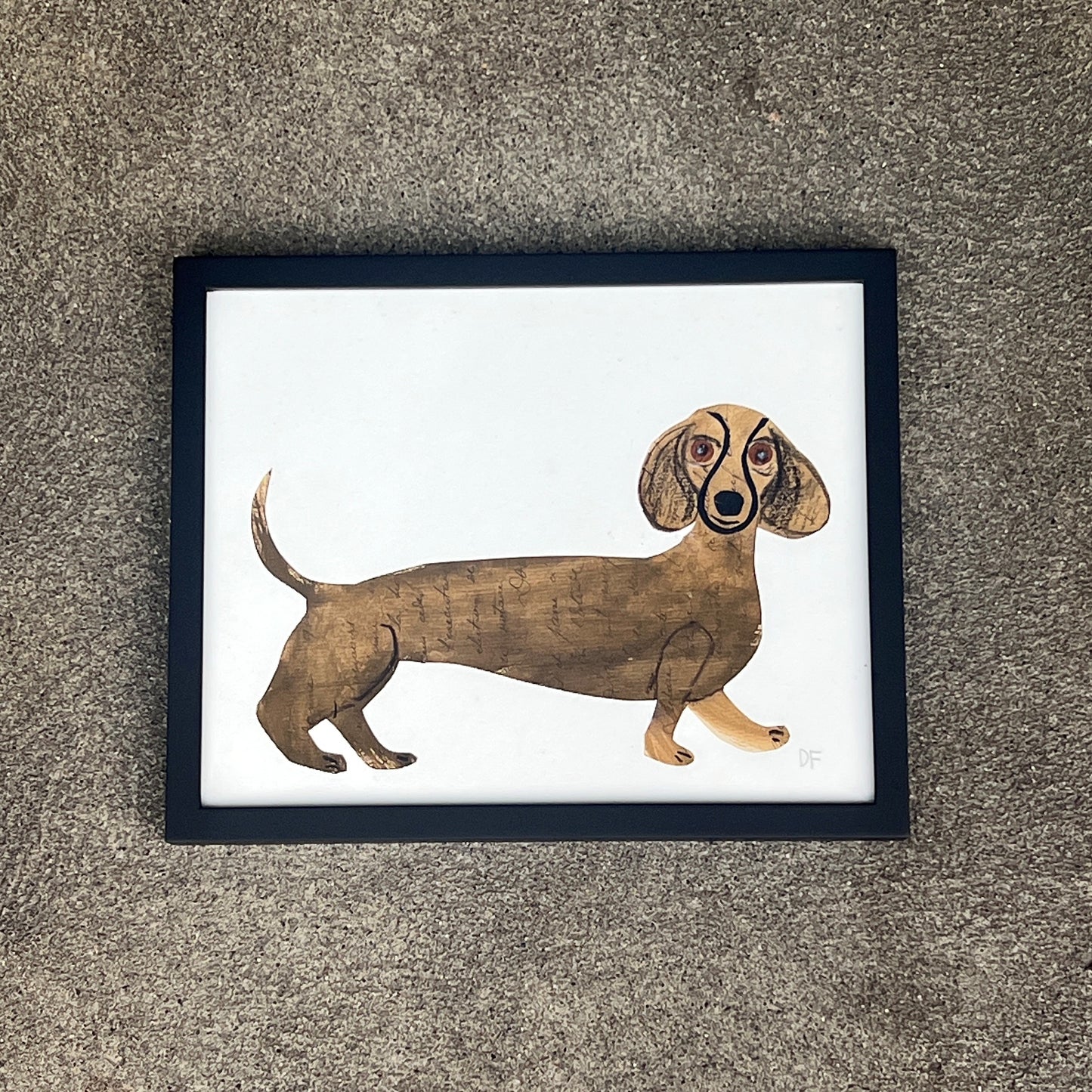 Dachshund by Denise Fiedler