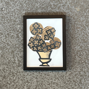 Hydrangeas in Urn by Denise Fiedler