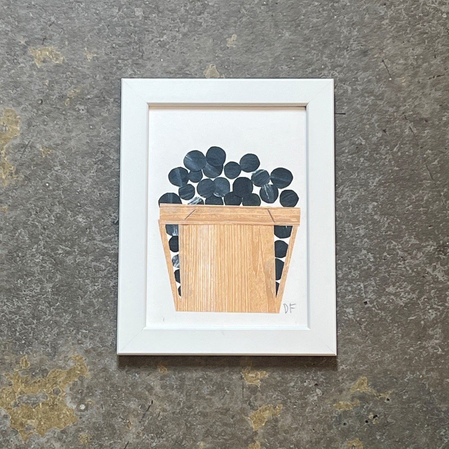 Blueberries in Basket by Denise Fiedler