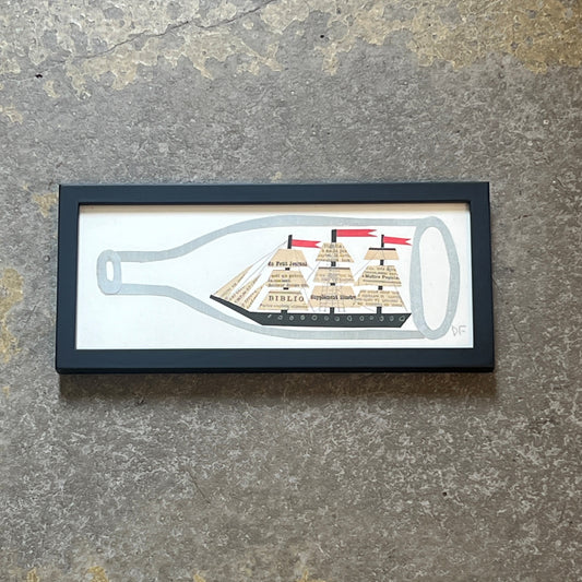 Ship in Bottle by Denise Fiedler