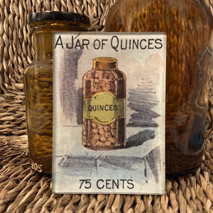 A Jar of Quinces Tiny Rectangular Tray