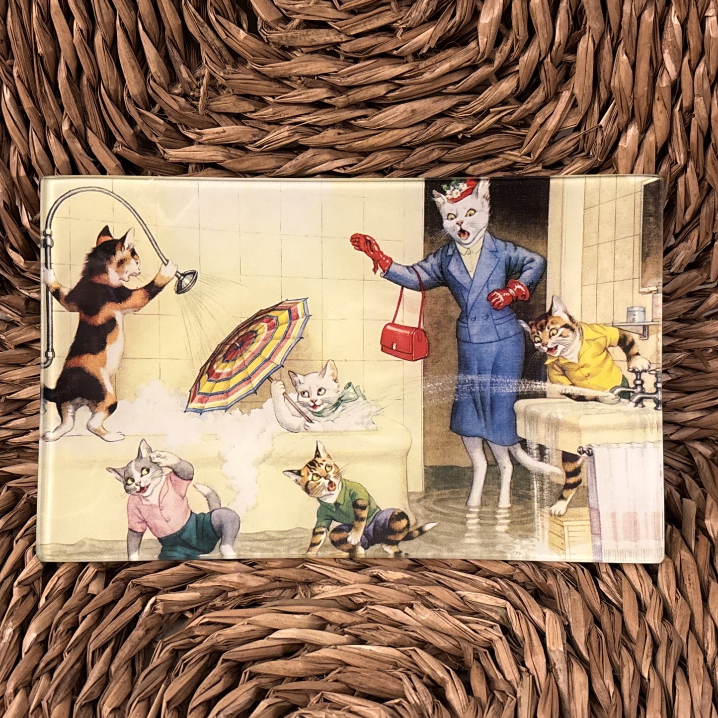 Big Trouble Rectangular Tray