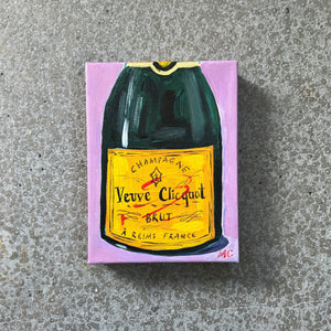Veuve Bottle Purple by Mindy Carpenter