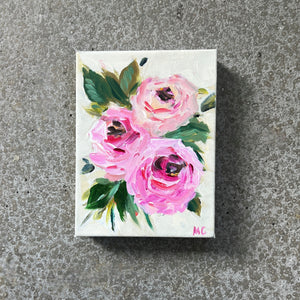 Pink Roses by Mindy Carpenter