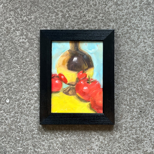 Reflecting Tomatoes by Donna Dumont