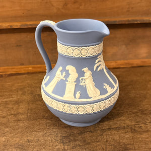 Vintage Wedgwood Small Pitcher, Blue