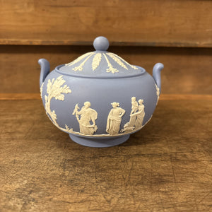 Vintage Wedgwood Sugar Holder, Blue
