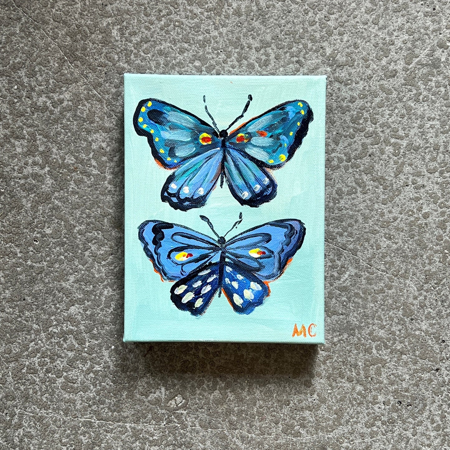Blue Butterflies by Mindy Carpenter