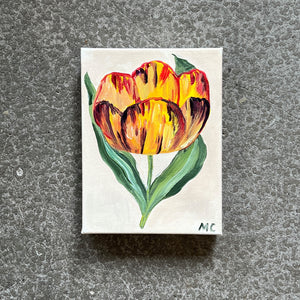 Yellow & Red Tulip by Mindy Carpenter