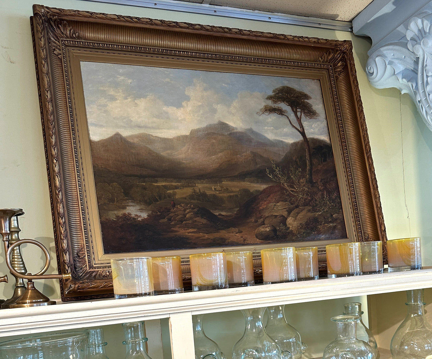 Vintage Landscape Oil Painting