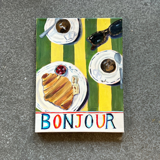 Bonjour Stripes by Mindy Carpenter