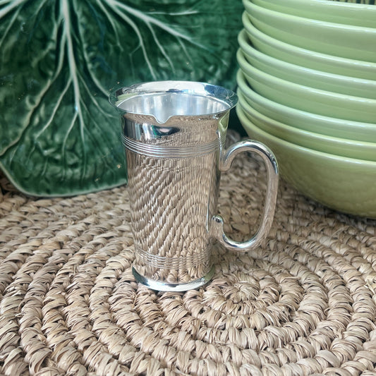 Vintage Hotel Silver Tapered Tankard Jigger
