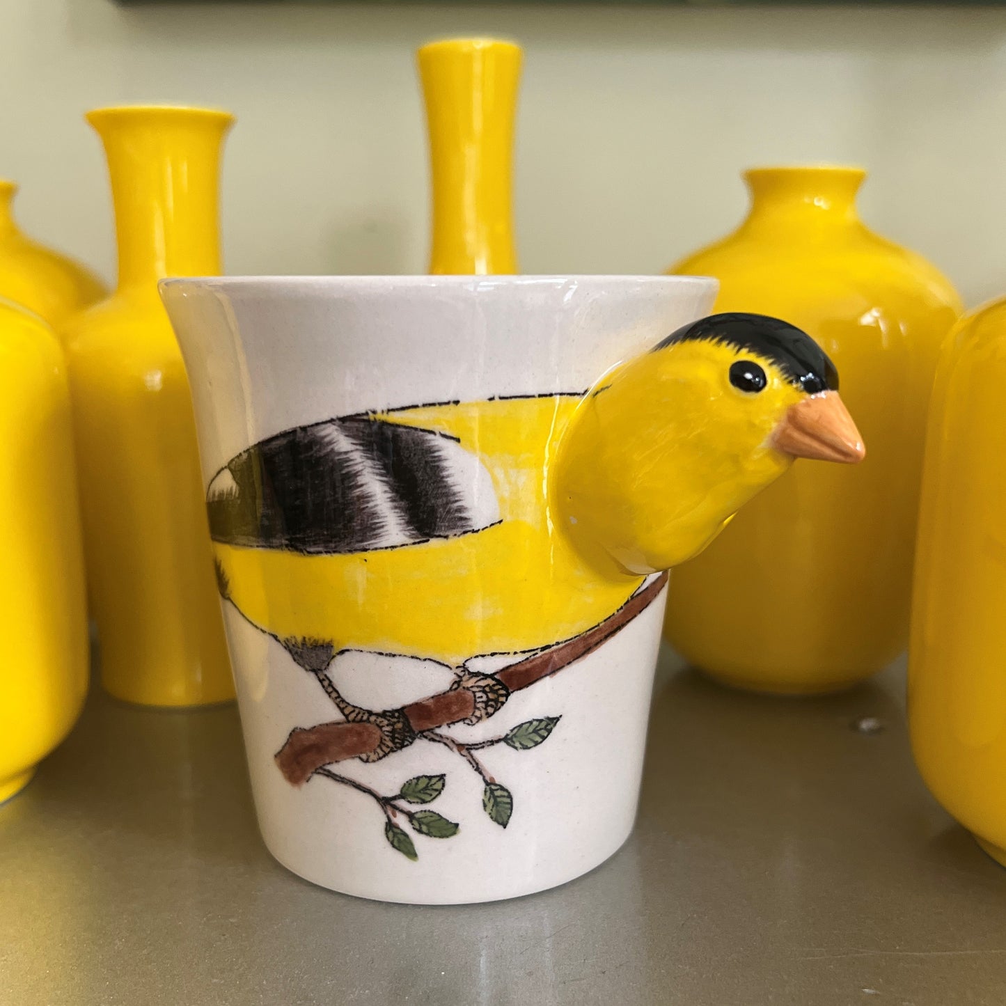 Gold Finch Mug