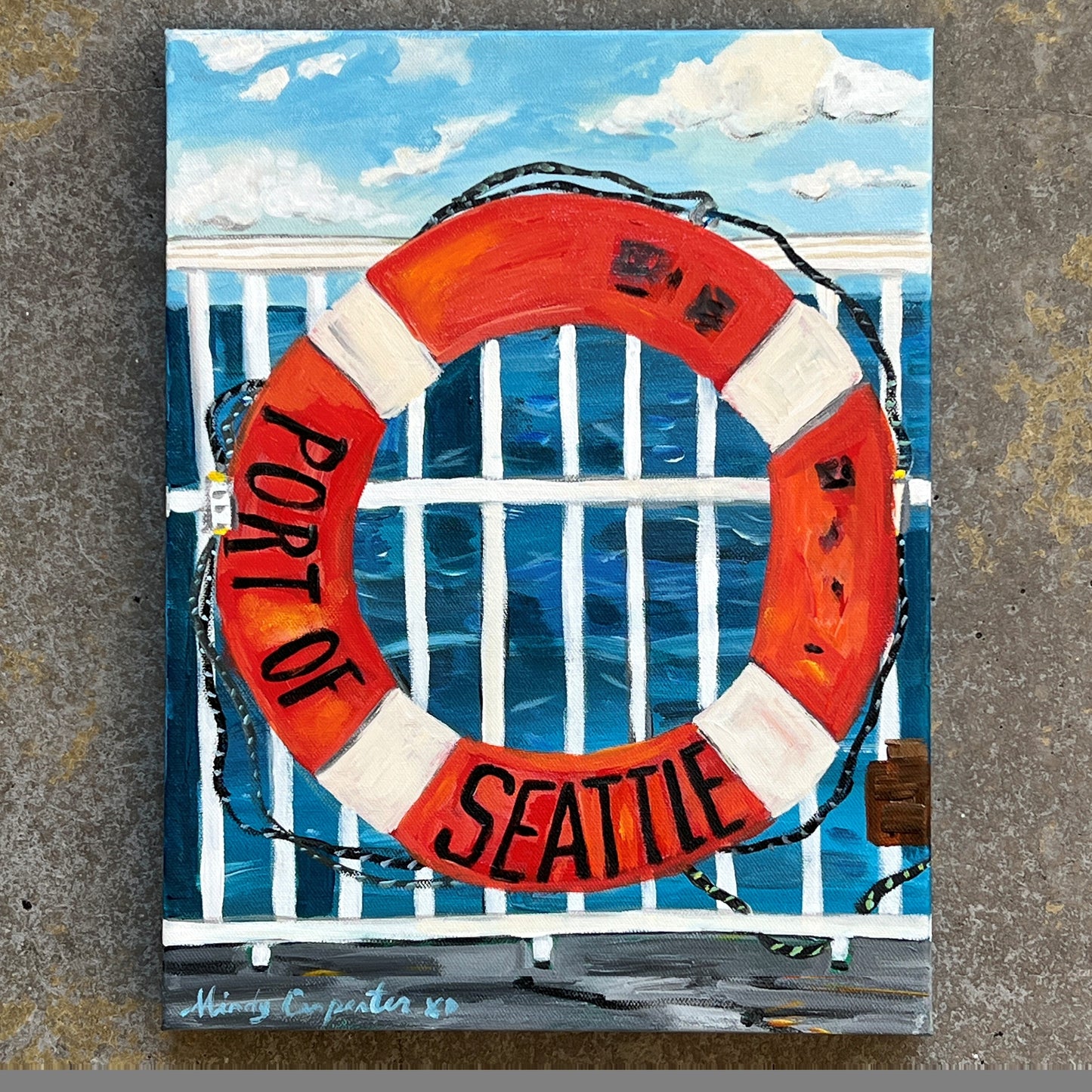 Ferry Ride by Mindy Carpenter