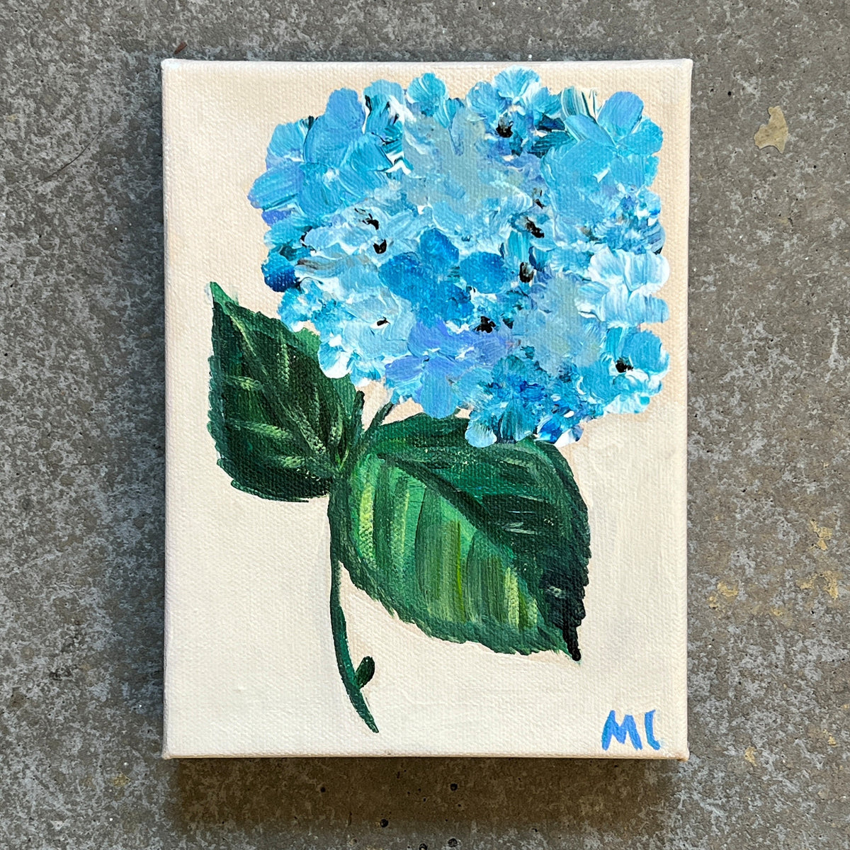 Blue Hydrangea by Mindy Carpenter