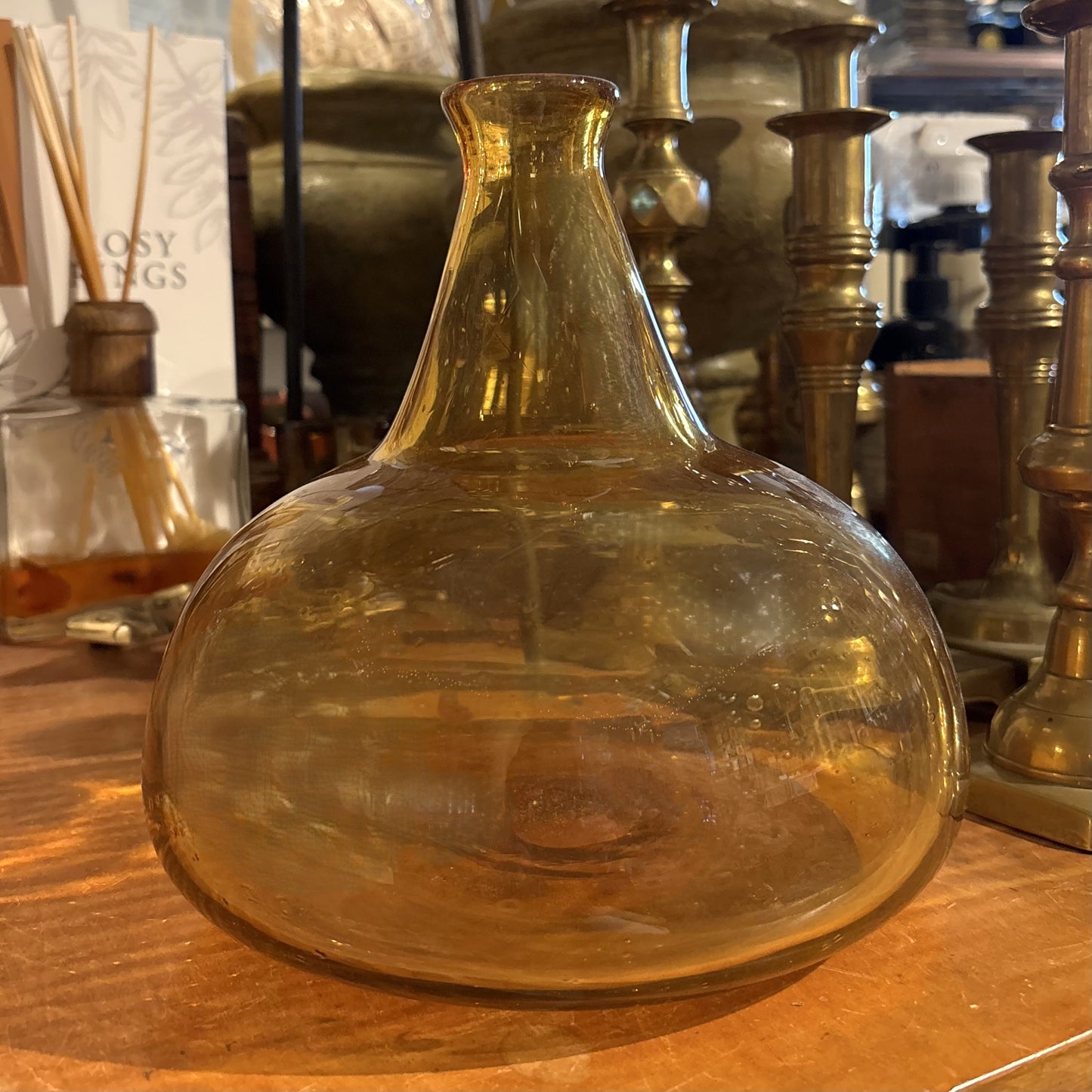 Amber Onion Bottle