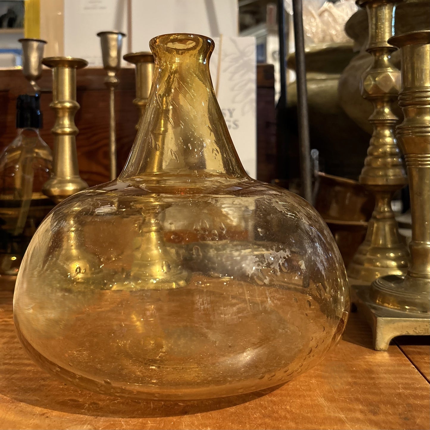 Amber Onion Bottle