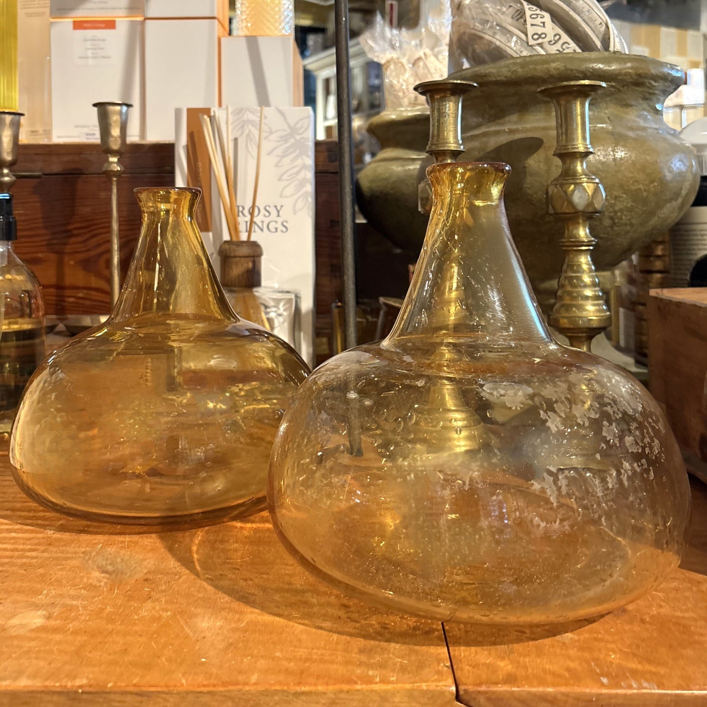 Amber Onion Bottle