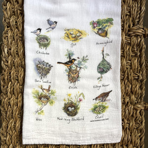 Bird Nest Flour Sack Towel