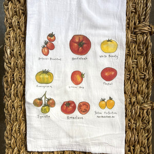 Tomatoes Flour Sack Towel