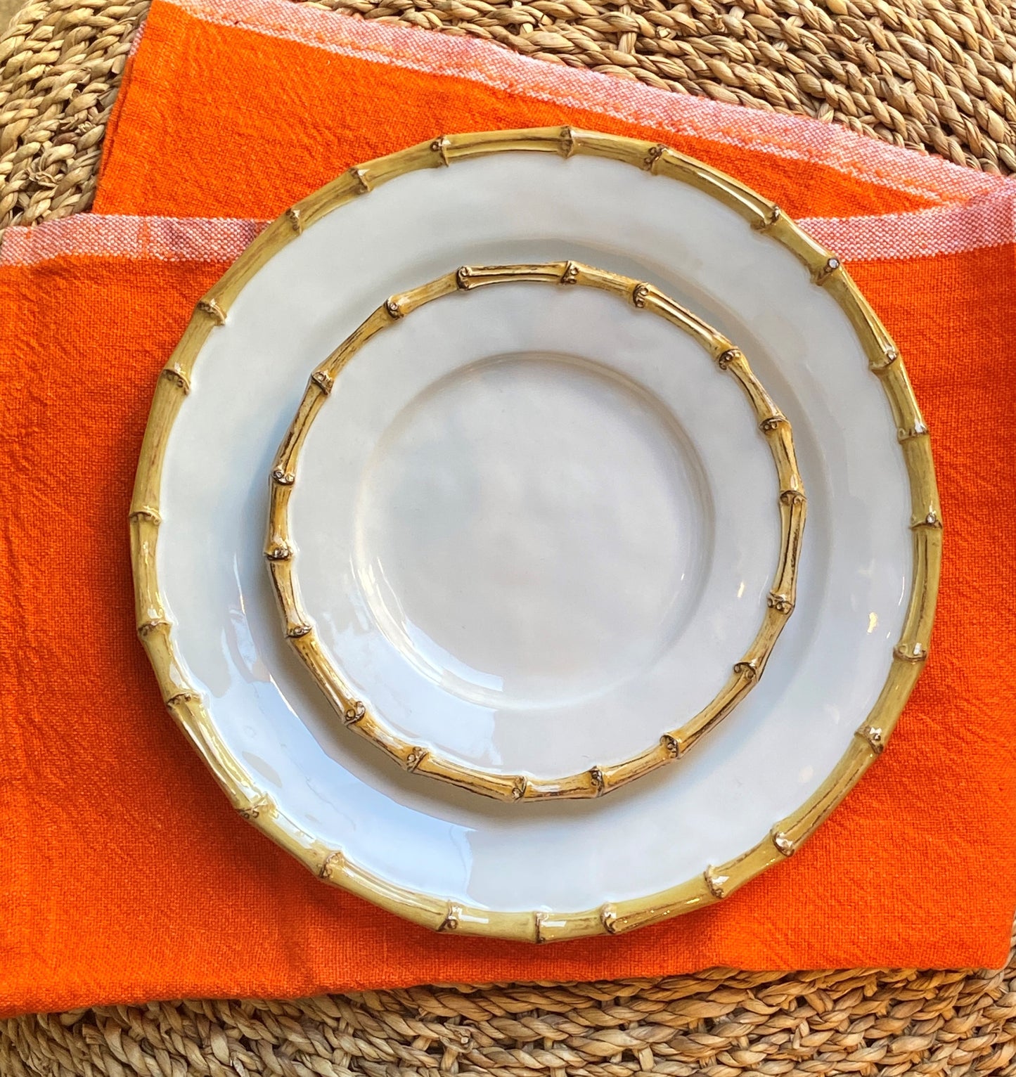 Bamboo Salad Plate