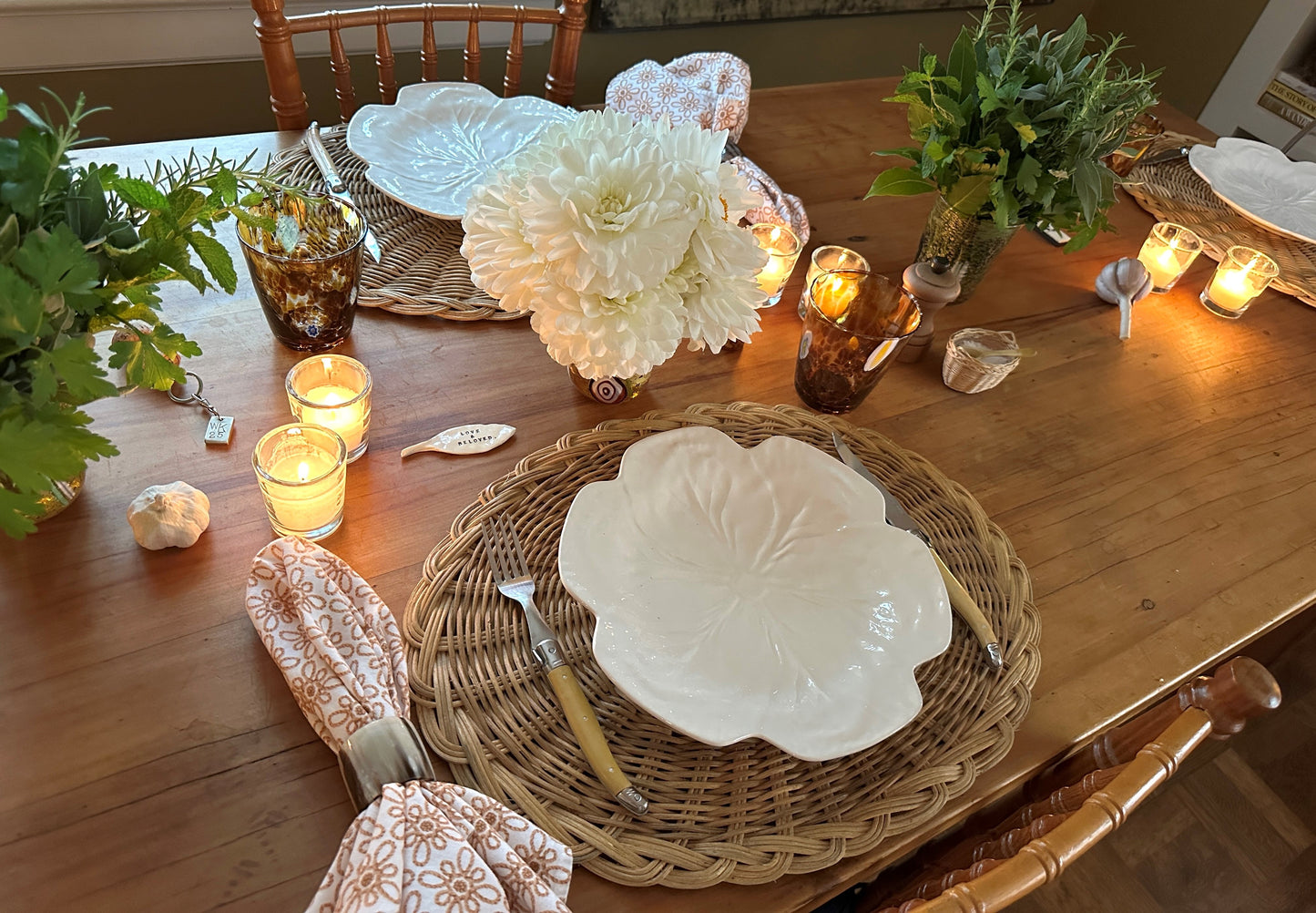 Ivory Place Setting