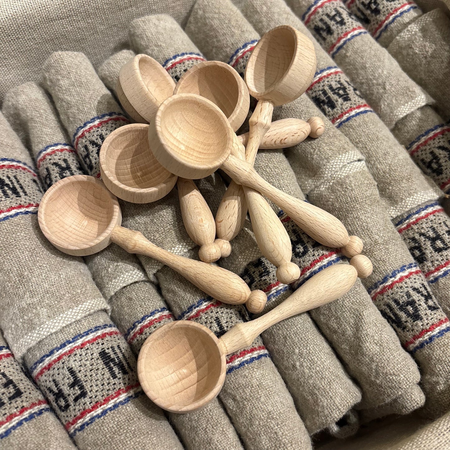 Beechwood Salt Spoon