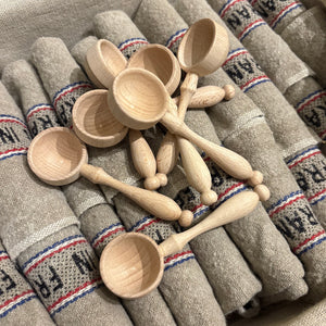 Beechwood Salt Spoon