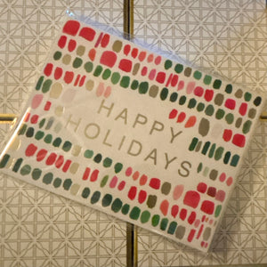 Holiday Paint Strokes Boxed Cards