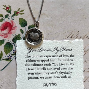 You Live In My Heart Necklace