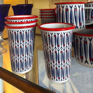 Anchovies Enamel Tumbler