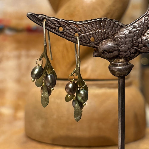 Olive Dainty Earrings