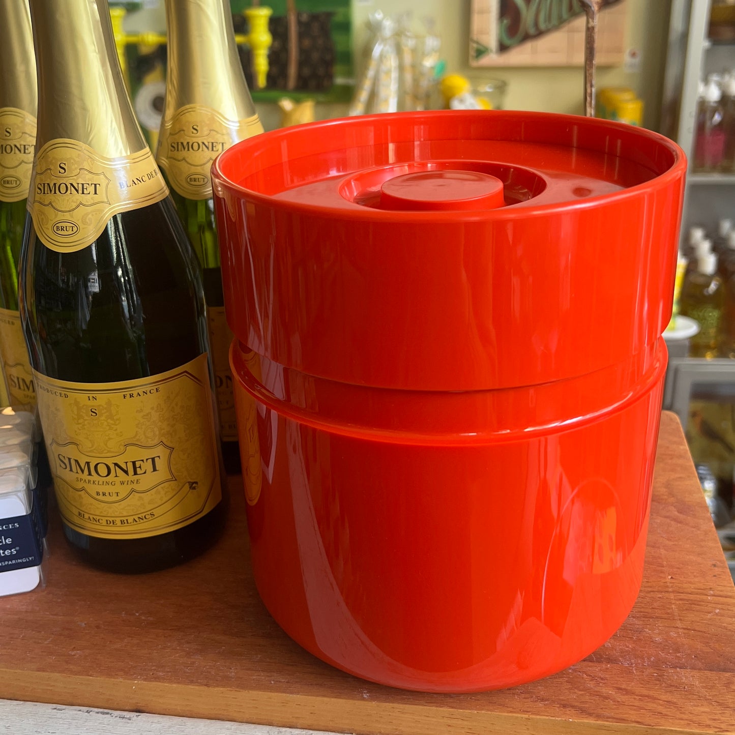 Orange Ice Bucket