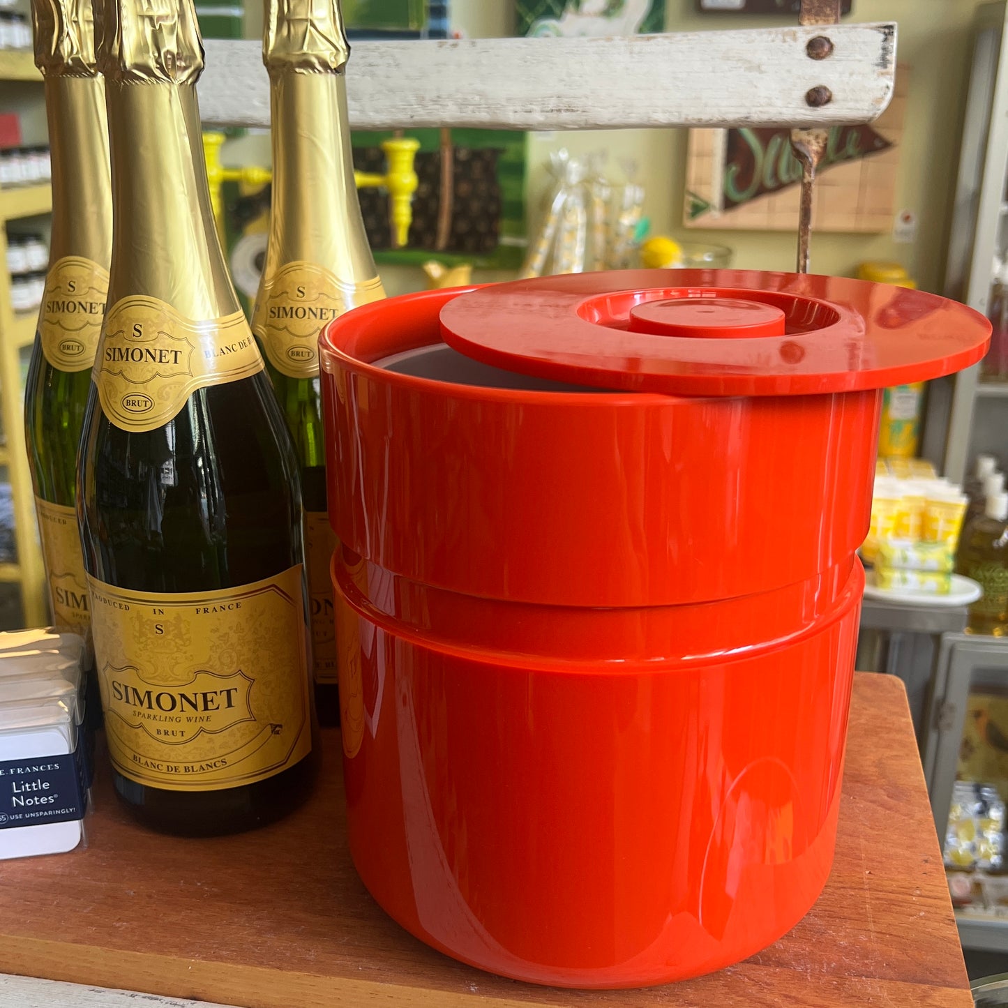 Orange Ice Bucket