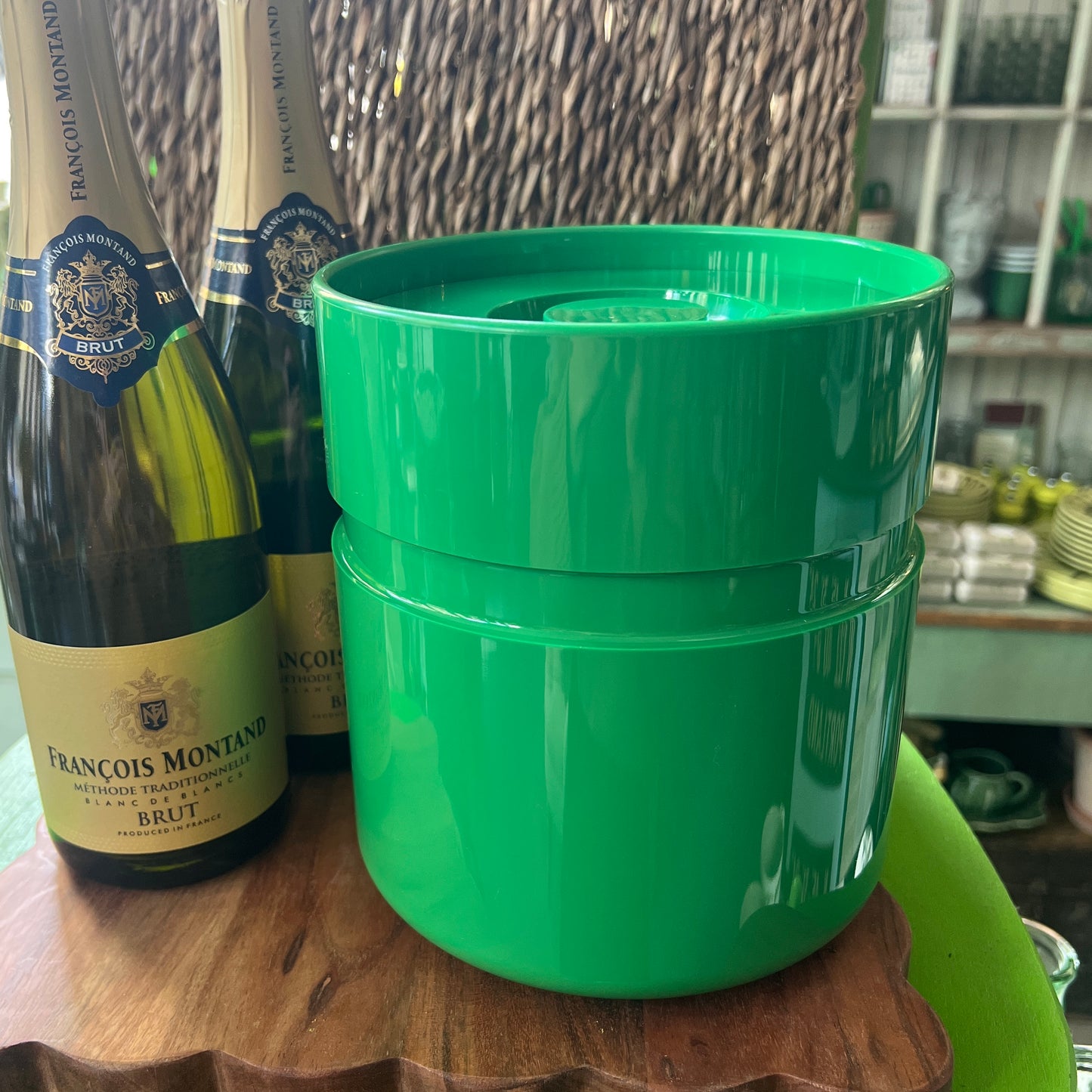 Green Ice Bucket