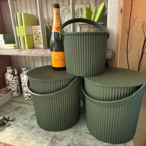 Large Garden Green Ice Bucket
