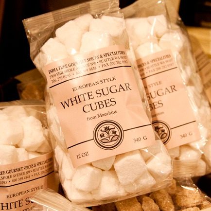 White Sugar Cubes