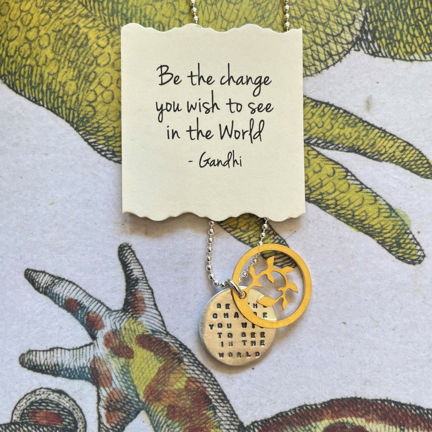 Be The Change Necklace