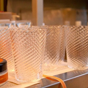 Clear Twist Tumbler