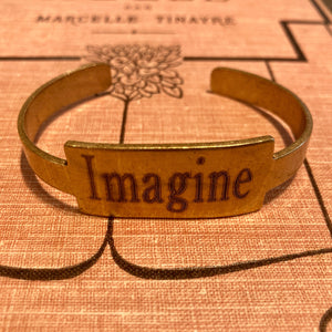 Imagine Cuff Bracelet