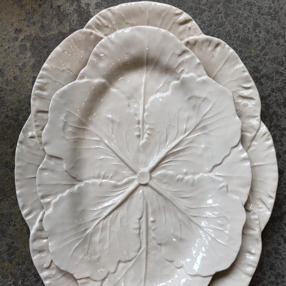 Medium White Cabbage Platter