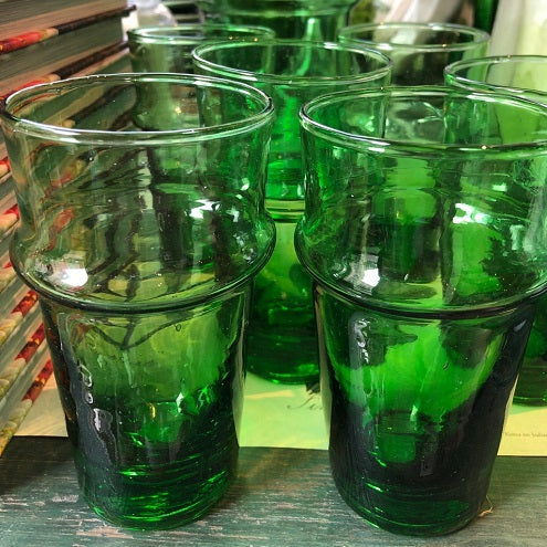 Green Moroccan Glass