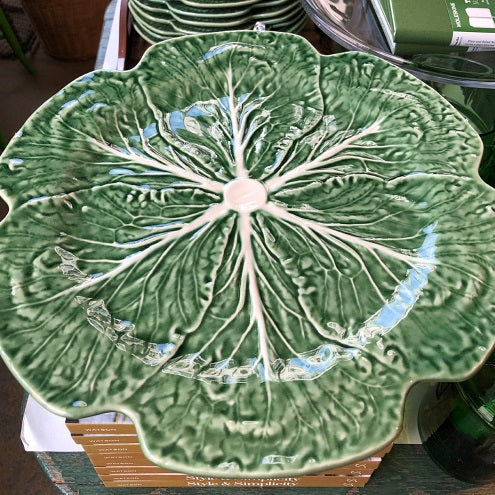 Green Cabbage Cake Stand